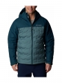 Columbia Grand Trek II Down Hooded Metal Green (2008291-346) Erkek Şişme Mont