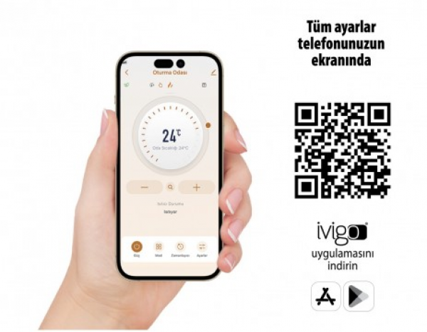 İvigo EPK4590E20W 2000W Konvektör Isıtıcı (2000 W)