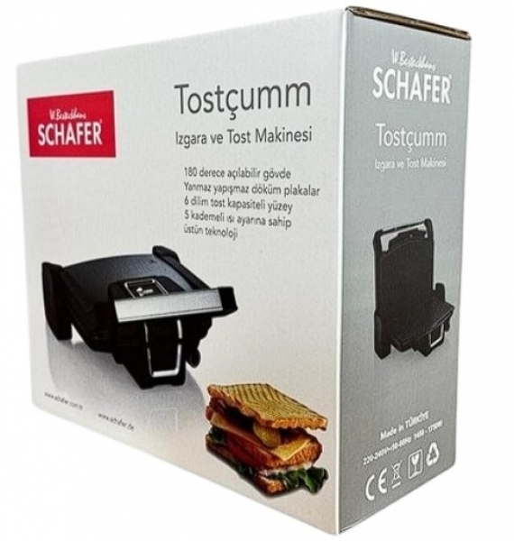 Schafer Tostçumm Tost Makinesi