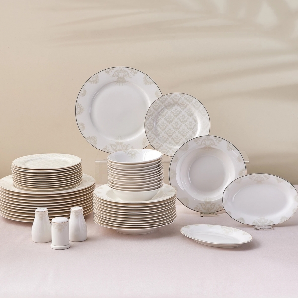 Karaca Elegance Bone Siena 53 Parça Yemek Takımı
