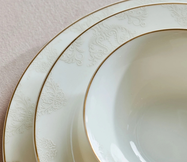Karaca Elegance Bone Siena 53 Parça Yemek Takımı