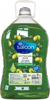 Saloon Zeytinyağlı Sıvı Sabun 3 lt