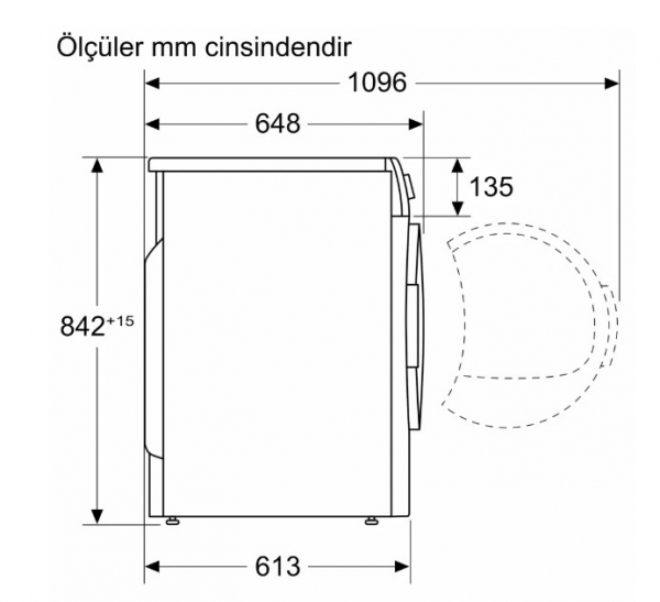 Profilo KM9611CTR Isı Pompalı Kurutma Makinesi