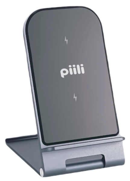 Piili iPhone Alüminyum Kablosuz Şarj Aleti