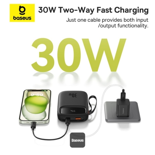 Baseus QPow 2 30W 10000 mAh Powerbank