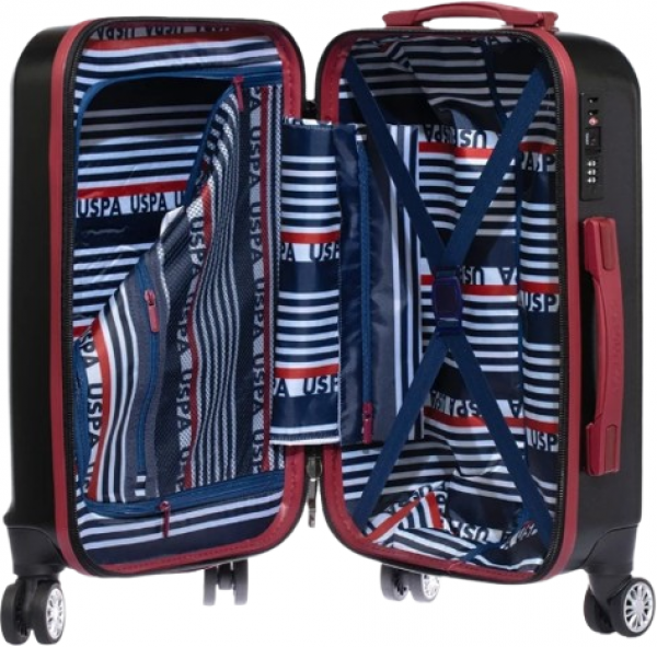 U.S. Polo Assn. PLVLZ21276M Polikarbon Orta Boy Valiz