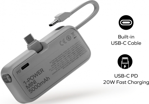 Momax 1-Power Mini 5000 mAh Powerbank
