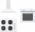 Vestel Beyaz Set 80 Ankastre Set AO-65104 B + AF-4661 YB + AD-60030 B