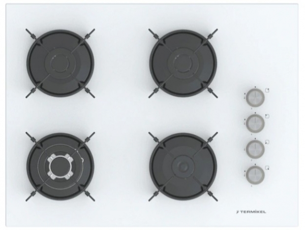 Termikel Beyaz Ankastre Set BH P7194C W + BO O6555C W + Argemon WW60