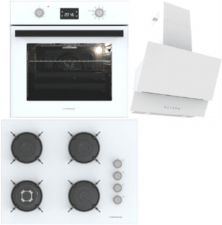 Termikel Beyaz Ankastre Set BH P7194C W + BO O6555C W + Argemon WW60