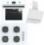 Termikel Beyaz Ankastre Set BH P7194C W + BO O6555C W + Argemon WW60