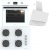 Termikel Beyaz Ankastre Set BH P7144C W + BO O6555C W + Argemon WW60
