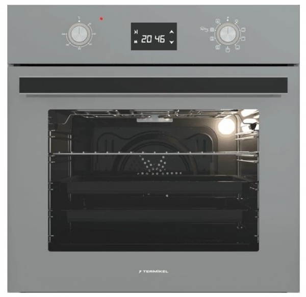 Termikel Gri Ankastre Set BH P6194C A + BO O6555C A + CH S6532C BA