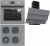 Termikel Gri Ankastre Set BH P6194C A + BO O6555C A + CH S6532C BA