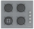 Termikel Gri Ankastre Set BH P6194C A + BO O6555C A + CH S6532C BA