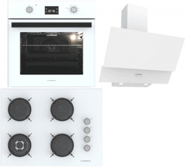 Termikel Beyaz Ankastre Set BH P7194C W + BO O6555C W + CH C6532C WW