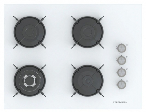 Termikel Beyaz Ankastre Set BH P7194C W + BO O6555C W + CH C6532C WW