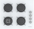 Termikel Beyaz Ankastre Set BH P6194C W + BO O6555C W + CH C6532C WW