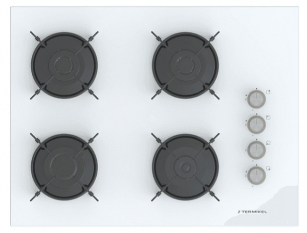 Termikel Beyaz Ankastre Set BH P7144C W + BO O6555C W + CH C6532C WW