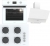 Termikel Beyaz Ankastre Set BH P7144C W + BO O6555C W + CH C6532C WW