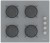 Termikel Antrasit Ankastre Set BH P6144C A + BO O6555C A + CH S6532C BA