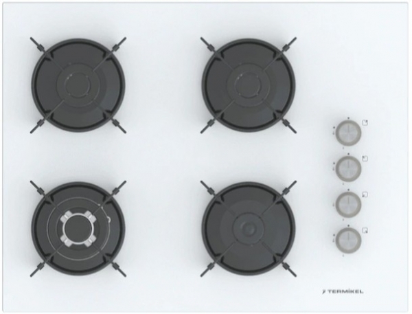 Termikel Beyaz Ankastre Set BH P7194C W + BO O64D5C W + CH C6532C WW