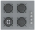 Termikel Antrasit Ankastre Set BH P6194C A + BO O6435C A + CH S6532C BA