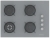 Termikel Antrasit Ankastre Set BH P7194C A + BO O6555C A + CH C6532C BA