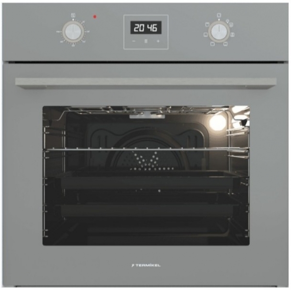 Termikel Antrasit Ankastre Set BH P7144C A + BO O64D5C A + CH S6532C BA