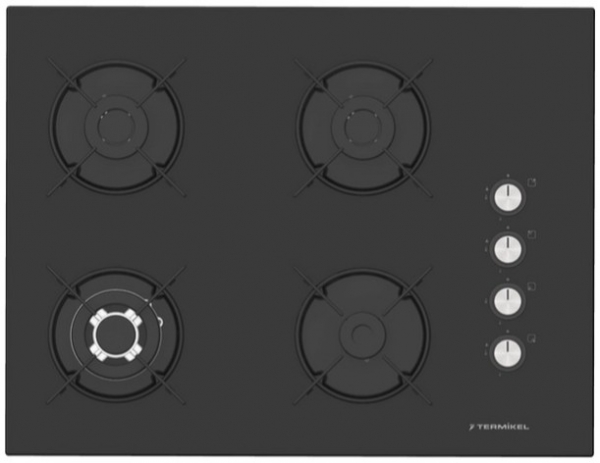 Termikel Siyah Ankastre Set BH P7194C B + BO O6555C DB + Argemon BB60