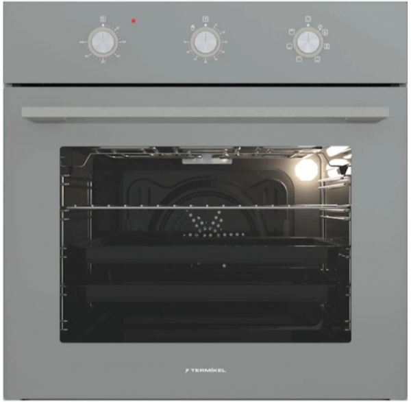 Termikel Antrasit Ankastre Set BH P7194C A + BO O6435C A + CH S6532C BA