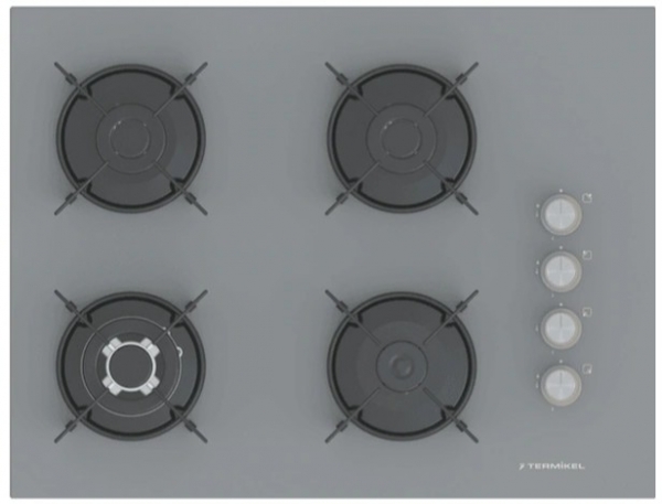 Termikel Antrasit Ankastre Set BH P7194C A + BO O6435C A + CH S6532C BA