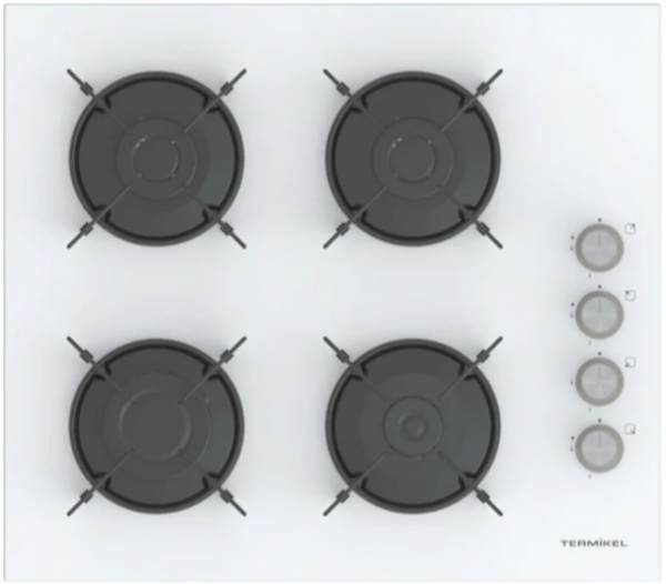 Termikel Beyaz Ankastre Set BH P6144C W + BO O6435C W + CH C6532C WW