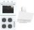 Termikel Beyaz Ankastre Set BH P6144C W + BO O6435C W + CH C6532C WW