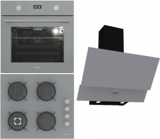 Termikel Gri Ankastre Set BH P6194C A + BO O64D5C A + CH C6532C BA