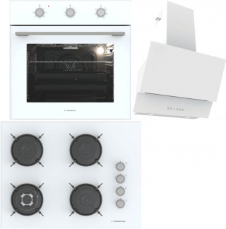 Termikel Beyaz Ankastre Set BH P7194C W + BO O6435C W + Argemon WW60