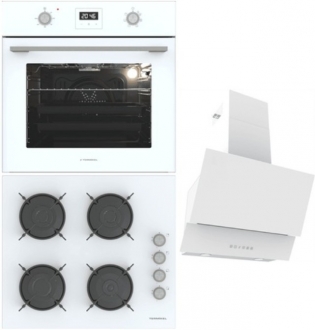 Termikel Beyaz Ankastre Set BH P6144C W + BO O64D5C W + Argemon WW60