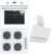 Termikel Beyaz Ankastre Set BH P6144C W + BO O64D5C W + Argemon WW60