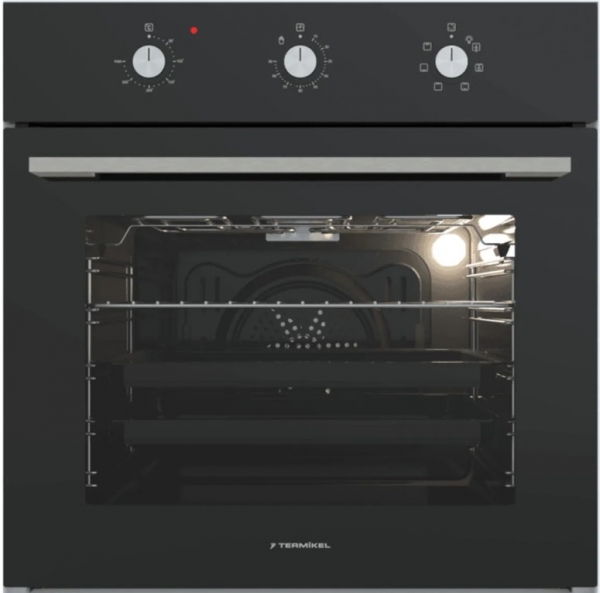 Termikel Siyah Ankastre Set BH P6194C B + BO O6435C B + CH S6532C BB