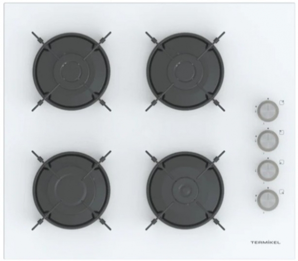 Termikel Beyaz Ankastre Set BH P6144C W + BO O6555C W + CH C6532C WW