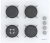 Termikel Beyaz 2'li Ankastre Set BH P6194C W + BO O6555C W +