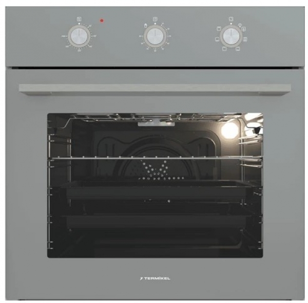 Termikel Antrasit Ankastre Set BH P7194C A + BO O6435C A + CH C6532C BA