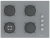 Termikel Antrasit Ankastre Set BH P7194C A + BO O6435C A + CH C6532C BA