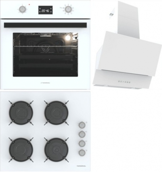 Termikel Beyaz Ankastre Set BH P6144C W + BO O6555C W + Argemon WW60