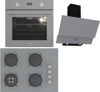 Termikel Gri Ankastre Set BH P7194C A + BO O64D5C A + CH C6532C BA