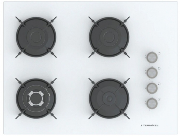 Termikel Beyaz 2'li Ankastre Set BH P7194C W + BO O6555C W +
