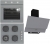 Termikel Antrasit Ankastre Set BH P6194C A + BO O6435C A + CH C6532C BA