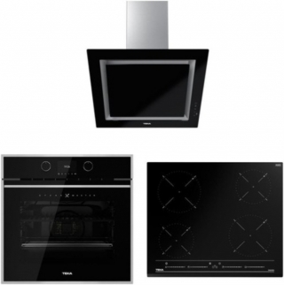 Teka Siyah Ankastre Set IZC 64010 BK MSS + SteakMaster + DLV 68660 BK