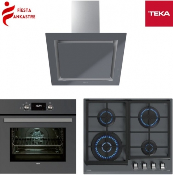 Teka Ankastre Set GZC 64320 XBC ST + HAK 625 ST + DLV 68660 ST TOS