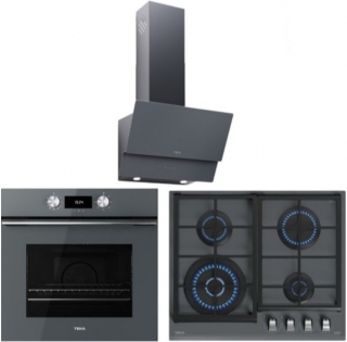 Teka Gri Ankastre Set GZC 64320 XBC ST + HLB 8400 ST + ATV 60 Pro ST